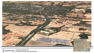 The Regional Development Assessment Panel approved the battery energy storage system application set to be built on Narrogin Valley Road on May 21. South Energy
