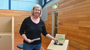 Bridget Archer lost her federal Tasmanian seat to Labor challenger Jess Teesdale. NewsWire/ Scott Gelston